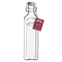 KILNER | Einkochflasche, CLIP SQUARE, klar