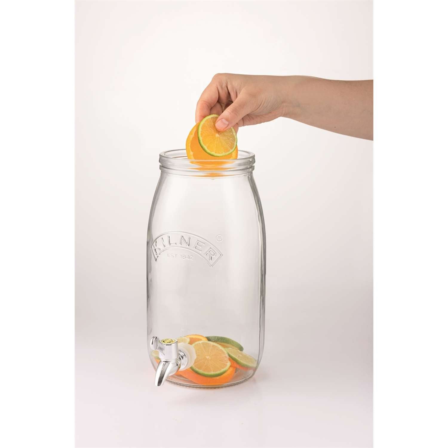 KILNER | Getränkespender, EINMACHGLAS, klar, 3 L