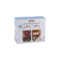 KILNER | Fermentiergläser, FERMENTIER, klar, 2 x 1
