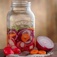 KILNER | Fermentiergläser, FERMENTIER, klar, 2 x 1