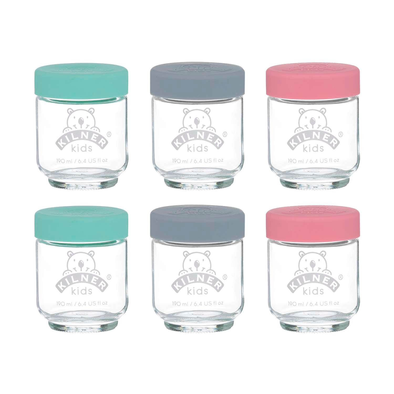KILNER | Babygläser, BABY, klar, bunt