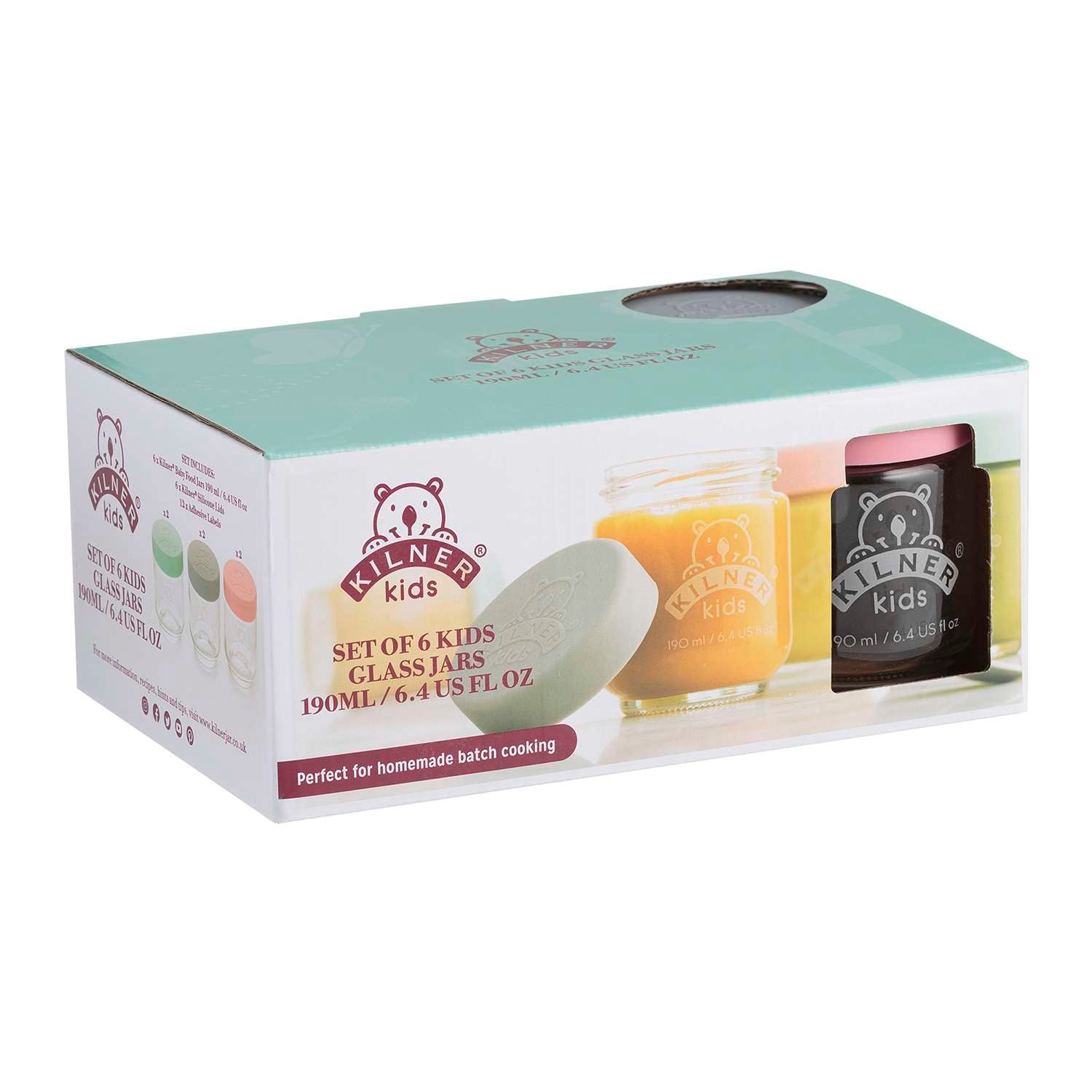 KILNER | Babygläser, BABY, klar, bunt