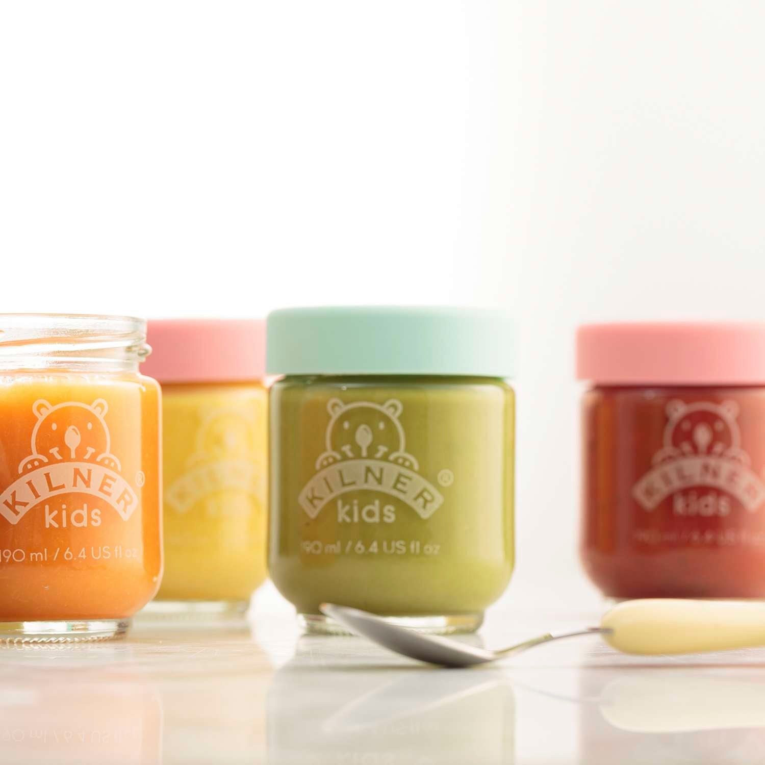 KILNER | Babygläser, BABY, klar, bunt