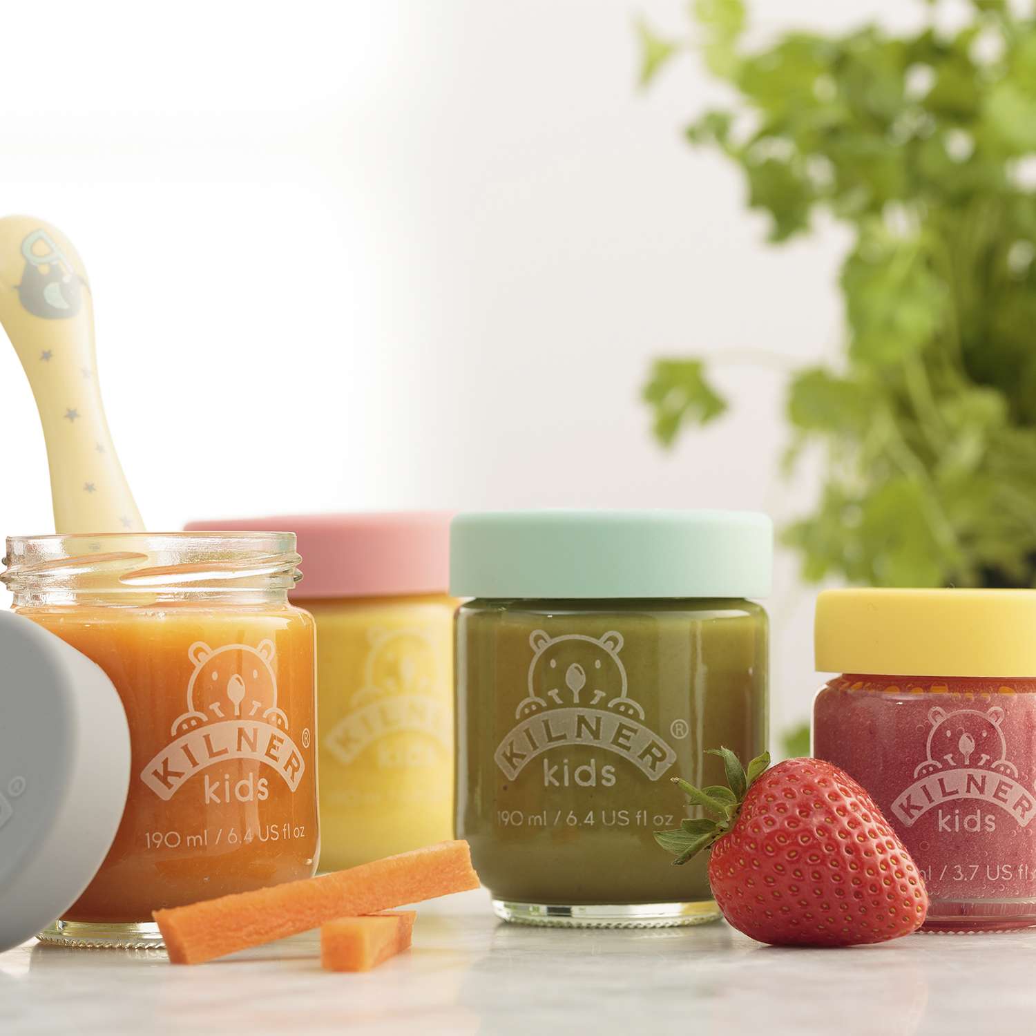 KILNER | Babygläser, BABY, klar, bunt