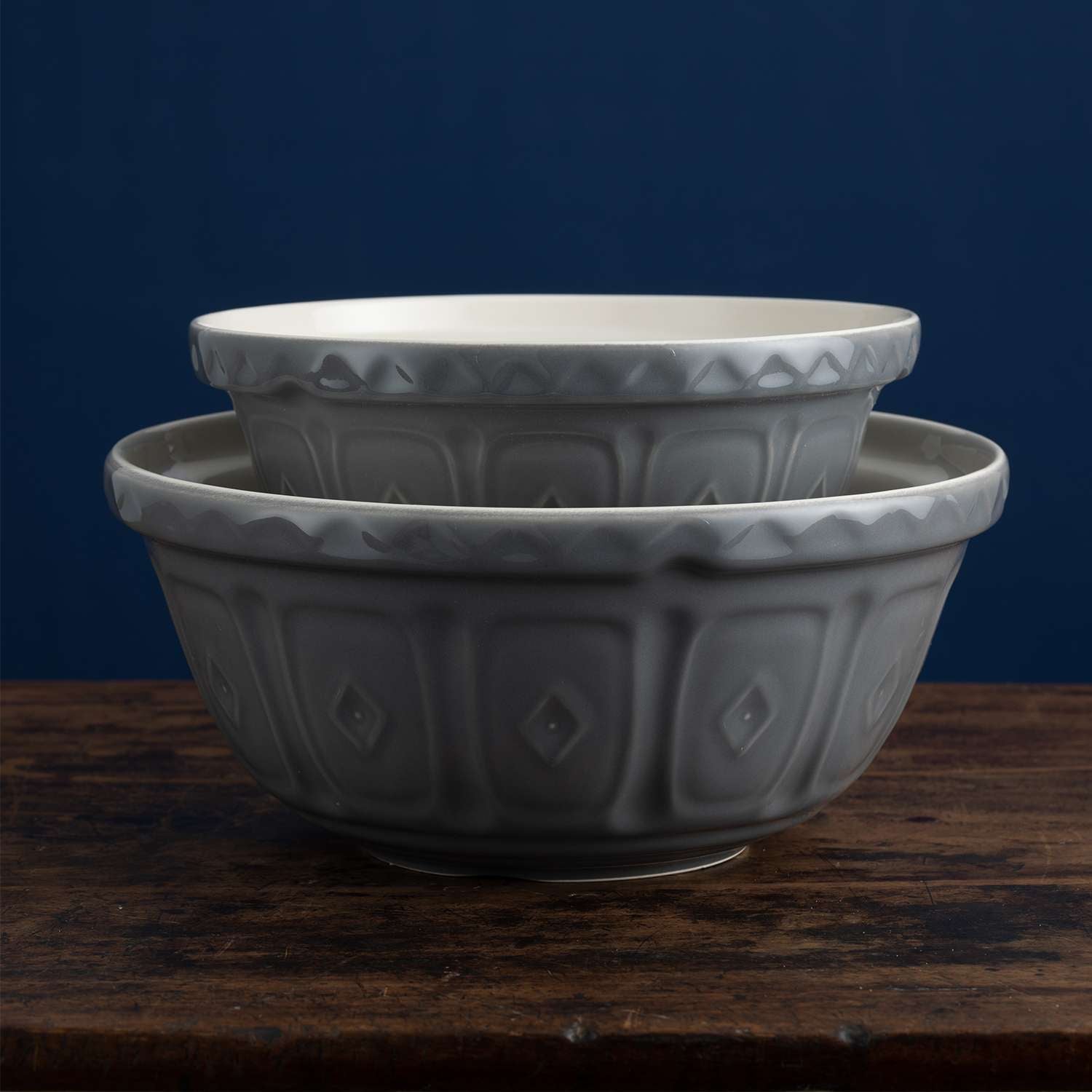 MASON CASH | Rührschüssel, MIXING BOWL, grau