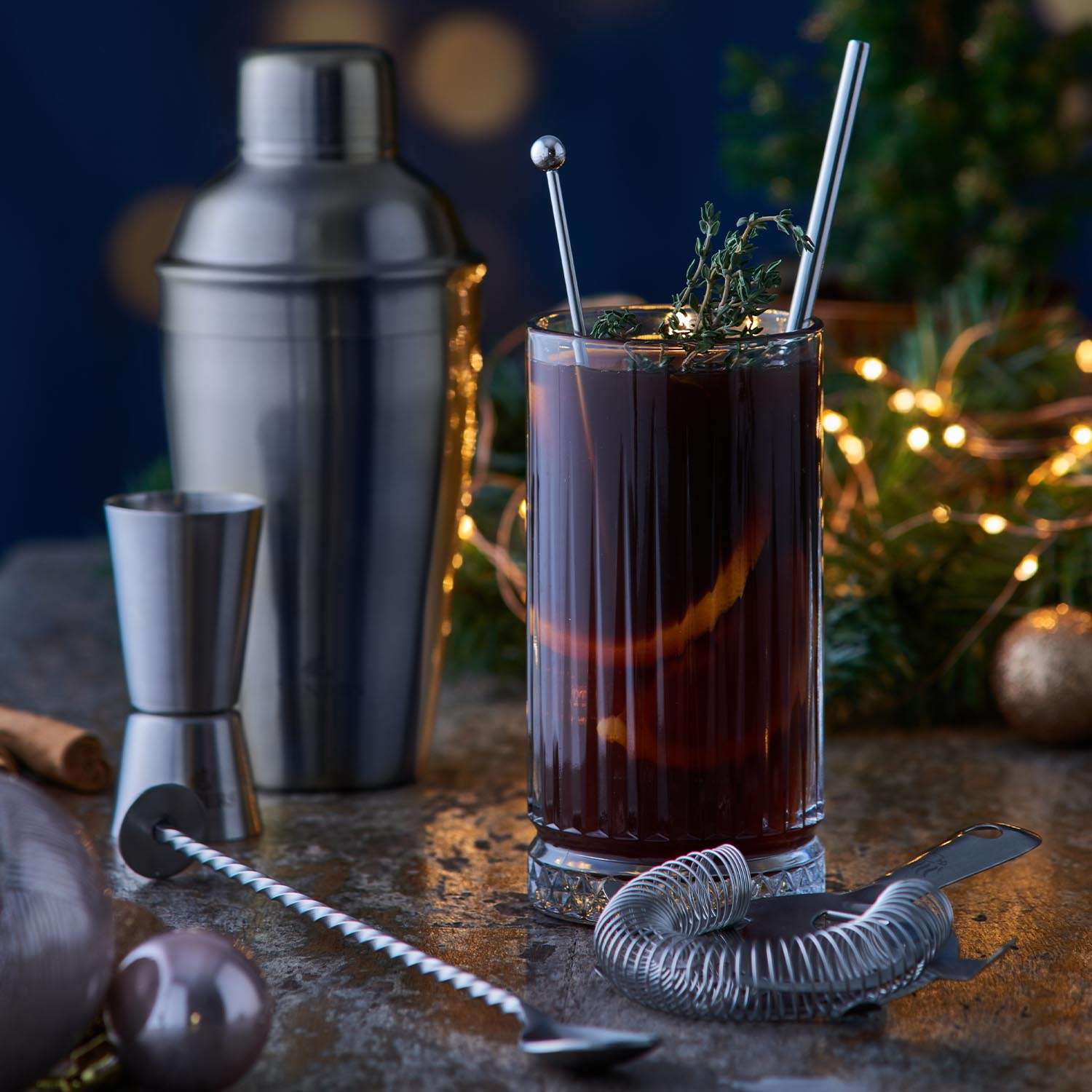 VINERS | Cocktail-Löffel, silber, Edelstahl