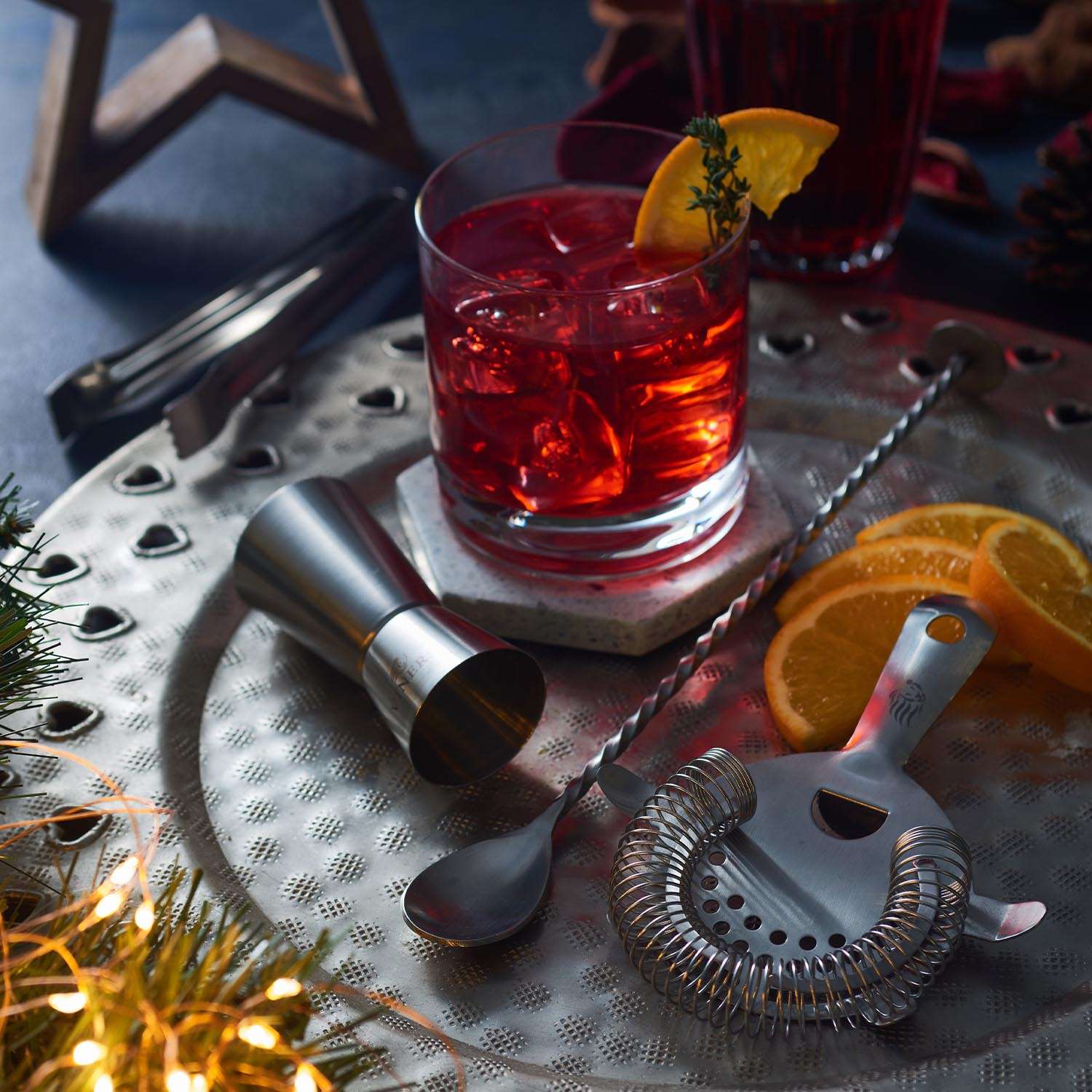 VINERS | Cocktail-Sieb, silber, Edelstahl