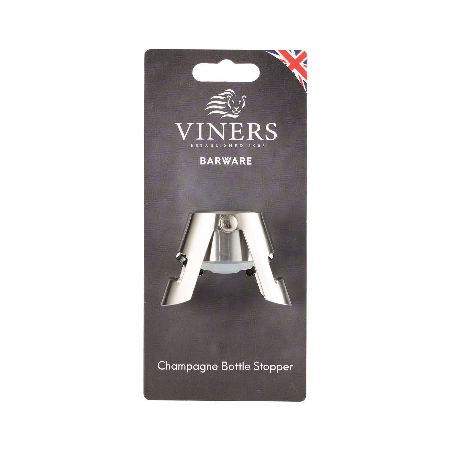 VINERS | Flaschenverschluss, silber, Edelstahl