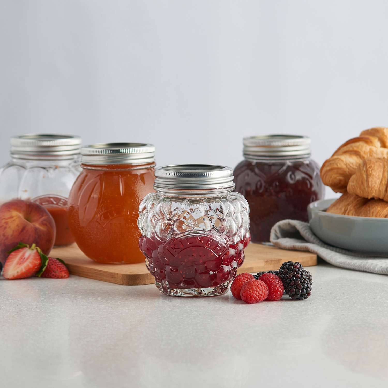 KILNER | Marmeladenglas, transparent