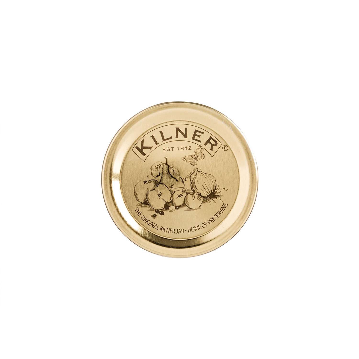 KILNER | Vakuumdichtung für Weithalsglas, weiß, 12e