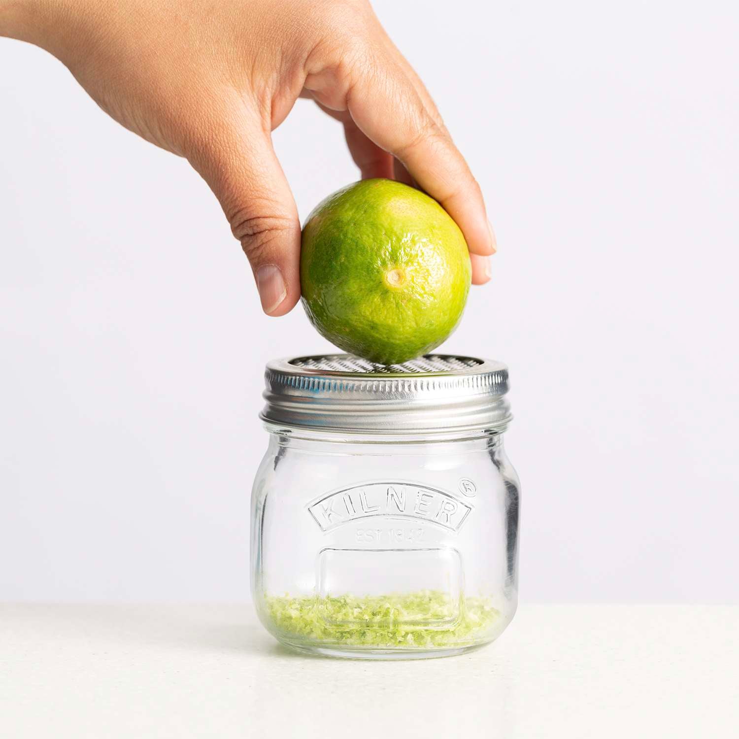 KILNER | Feinreibe mit Glas, klar, 250 ml