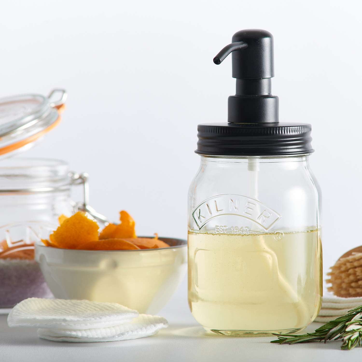KILNER | Seife- und Lotionspender, 0,5 Liter, SOAP,