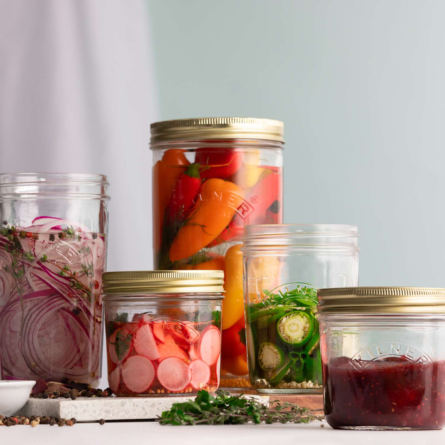 KILNER | Einkochglas, WEITHALS, klar