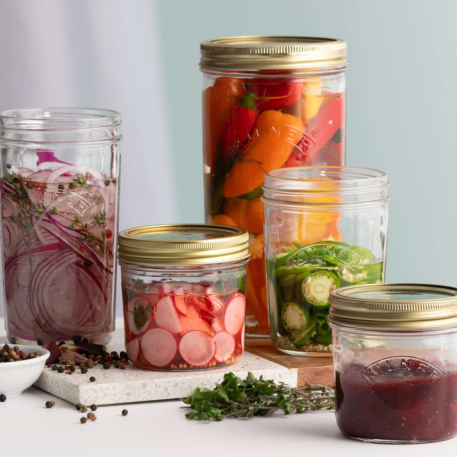 KILNER | Einkochglas, WEITHALS, klar