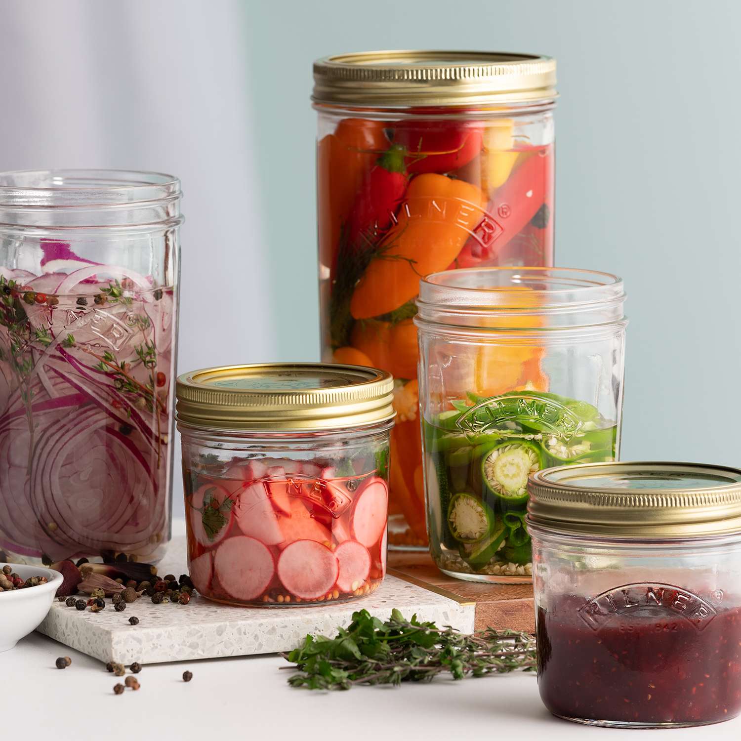 KILNER | Einkochglas, WEITHALS, klar