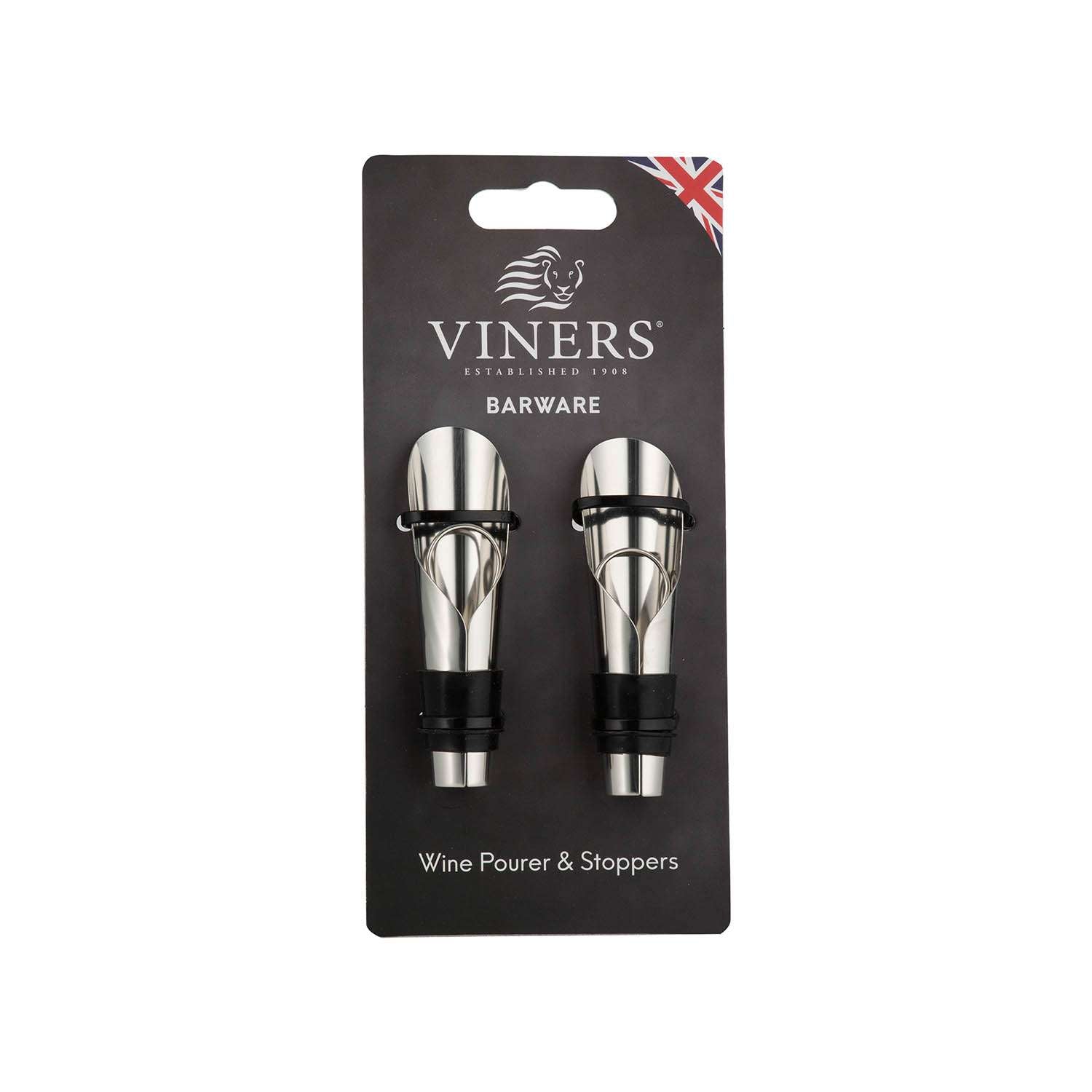 VINERS | Ausgießer&Stopfen, silber