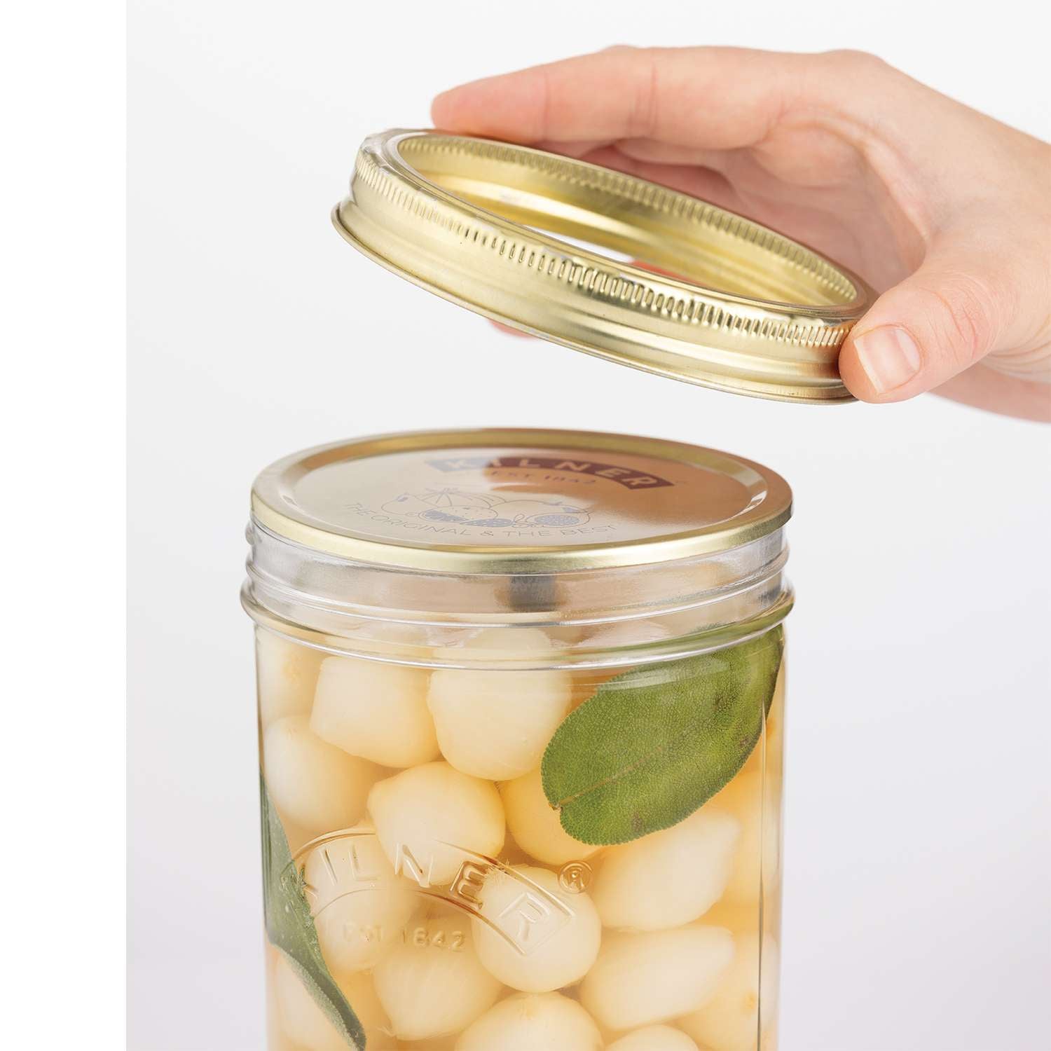 KILNER | Einkochglas, WEITHALS, klar