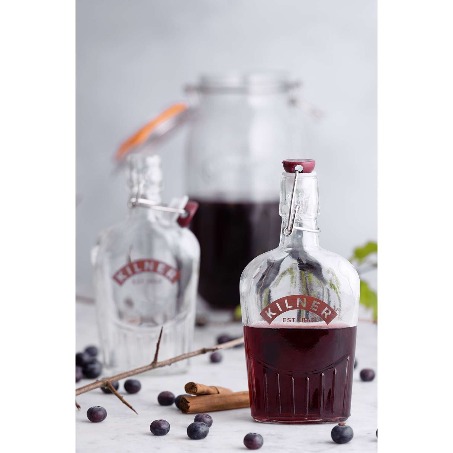KILNER | Gin-Flasche, GIN, klar, 300 ml