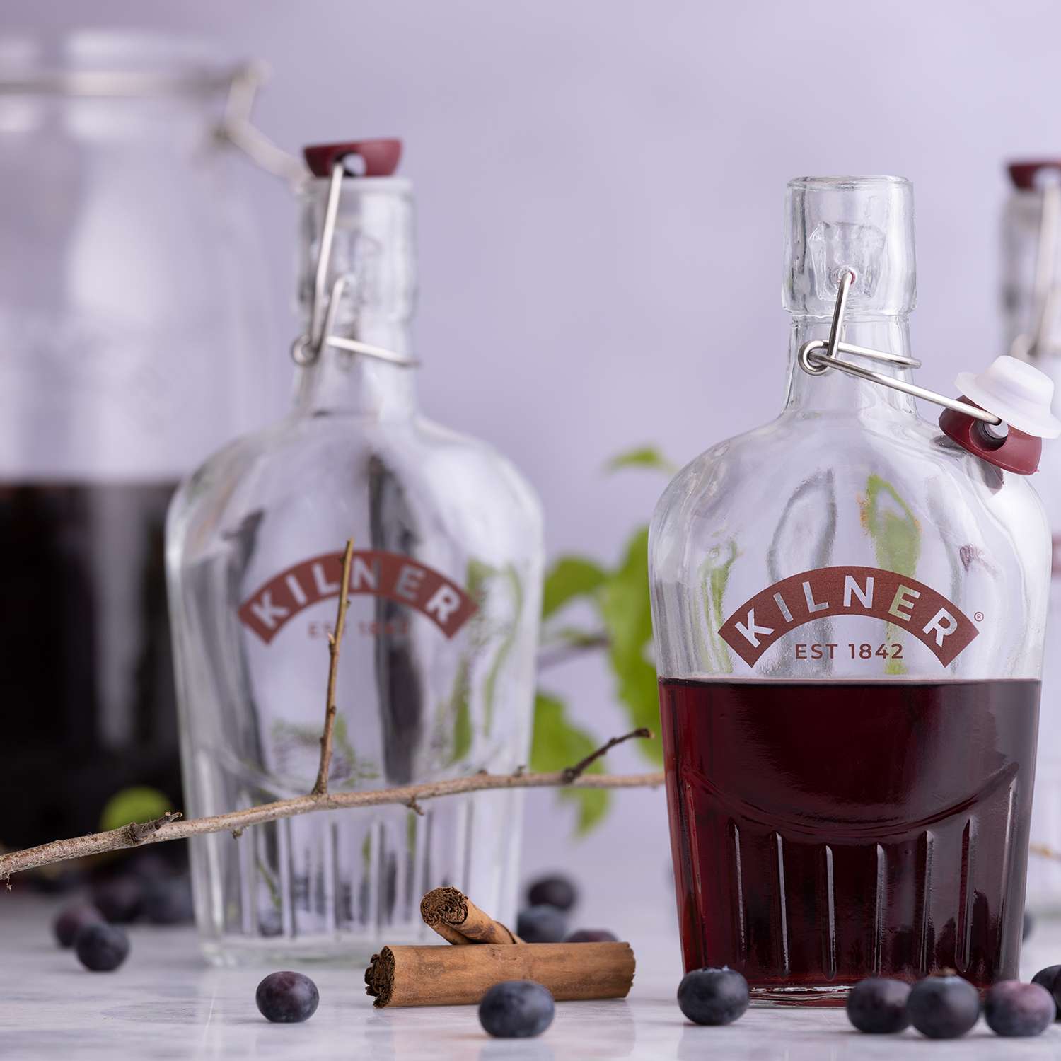 KILNER | Gin-Flasche, GIN, klar, 300 ml