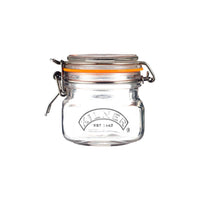 KILNER | Einkochglas, CLIP SQUARE, klar