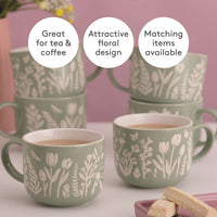 Tasse, Tulpen, salbei, 400 ml