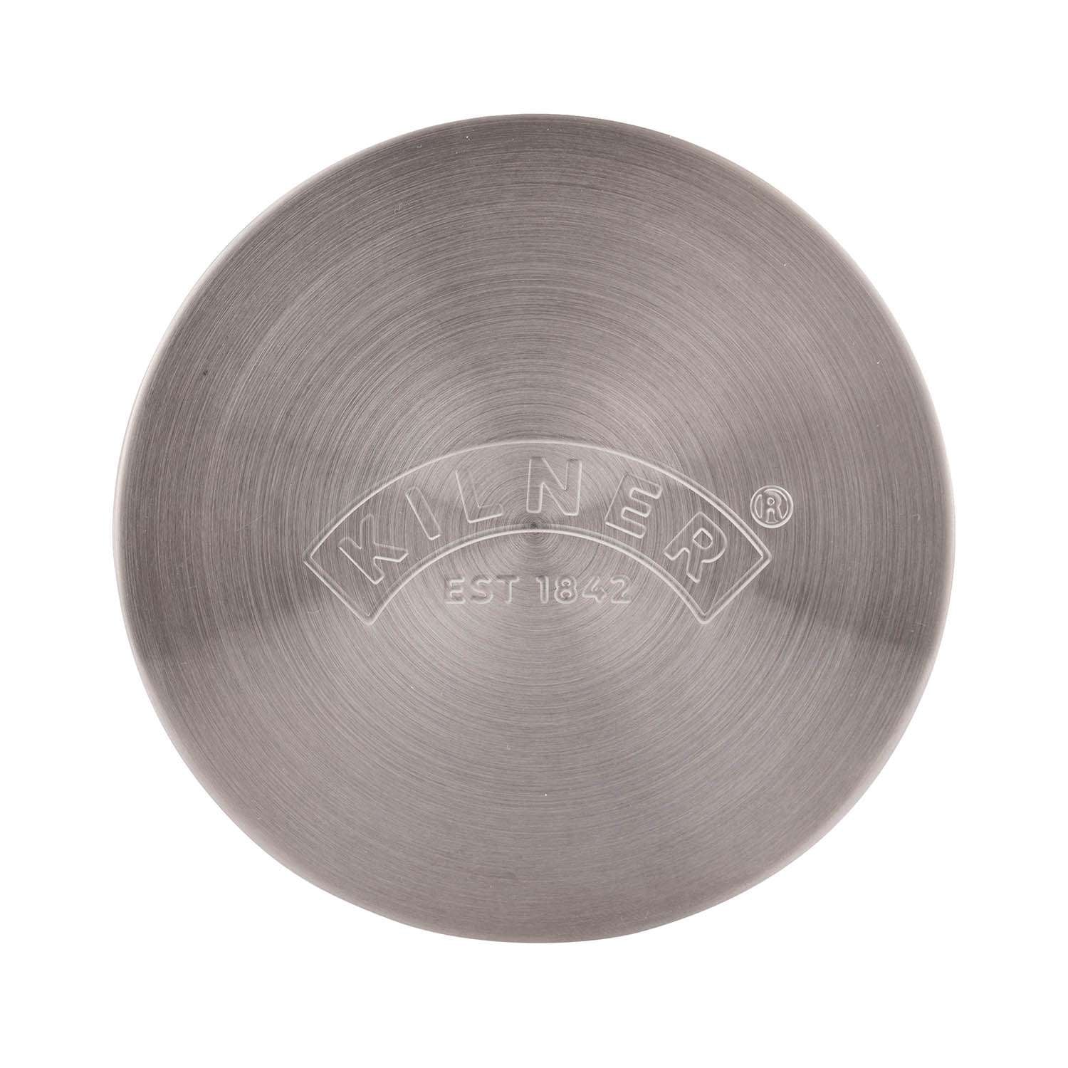 KILNER | Vorratsglas, quadr., klar, silber, 500 ml