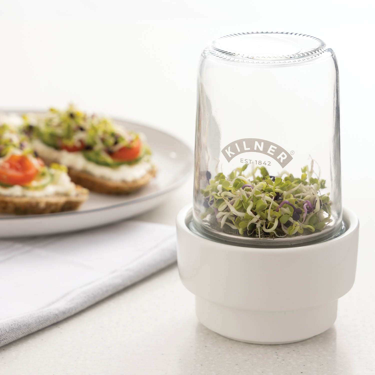 KILNER | Kräuter-Frischeglas, klar, 500 ml