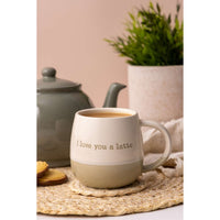 PRICE & KENSINGTON, Tasse, A LATTE", mint, 350 ML