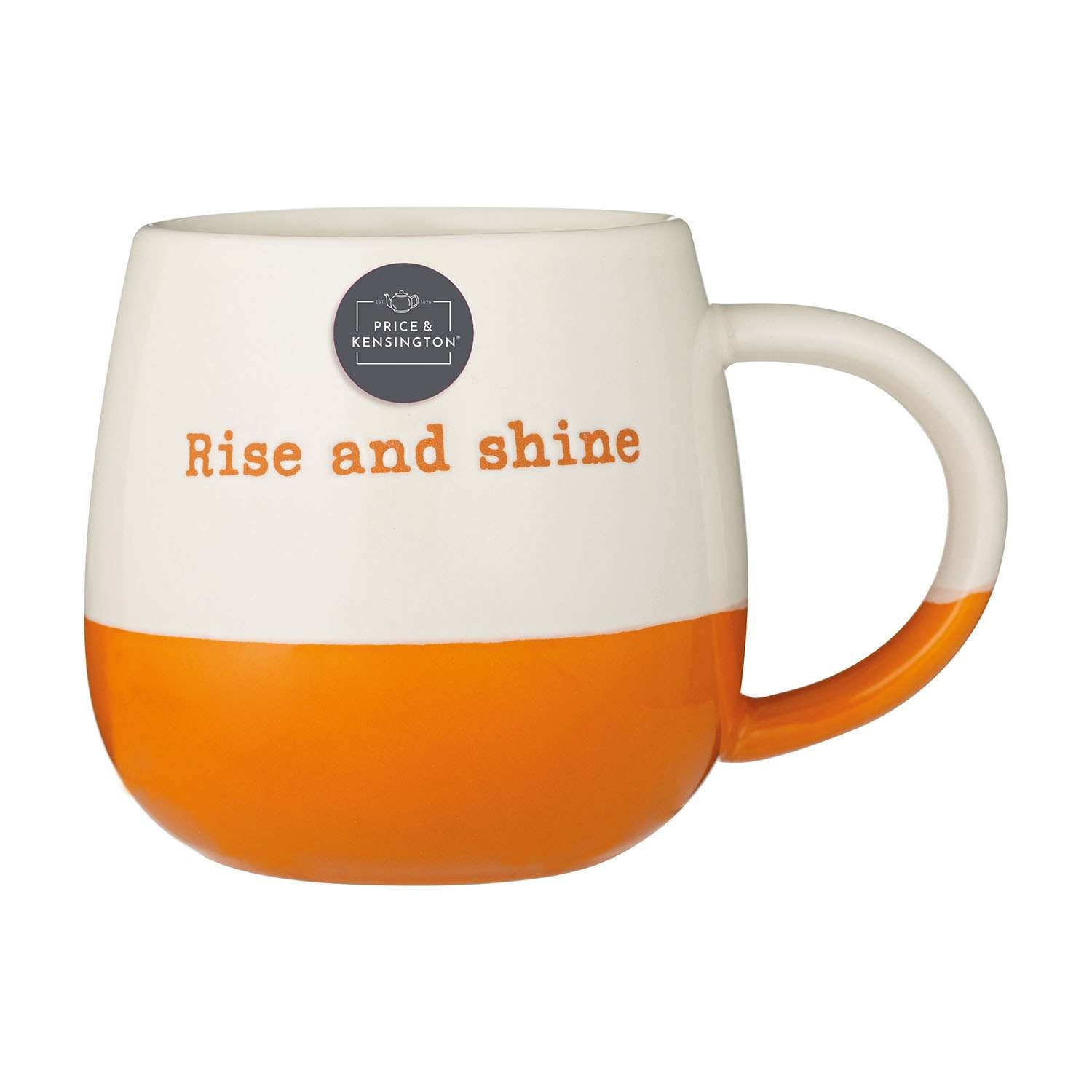 PRICE & KENSINGTON, Tasse, RISE AND SHINE", Orange