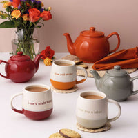 PRICE & KENSINGTON, Tasse, RISE AND SHINE", Orange