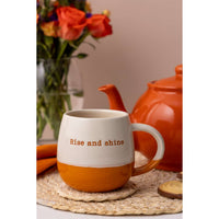 PRICE & KENSINGTON, Tasse, RISE AND SHINE", Orange