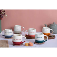 PRICE & KENSINGTON, Tasse, RISE AND SHINE", Orange