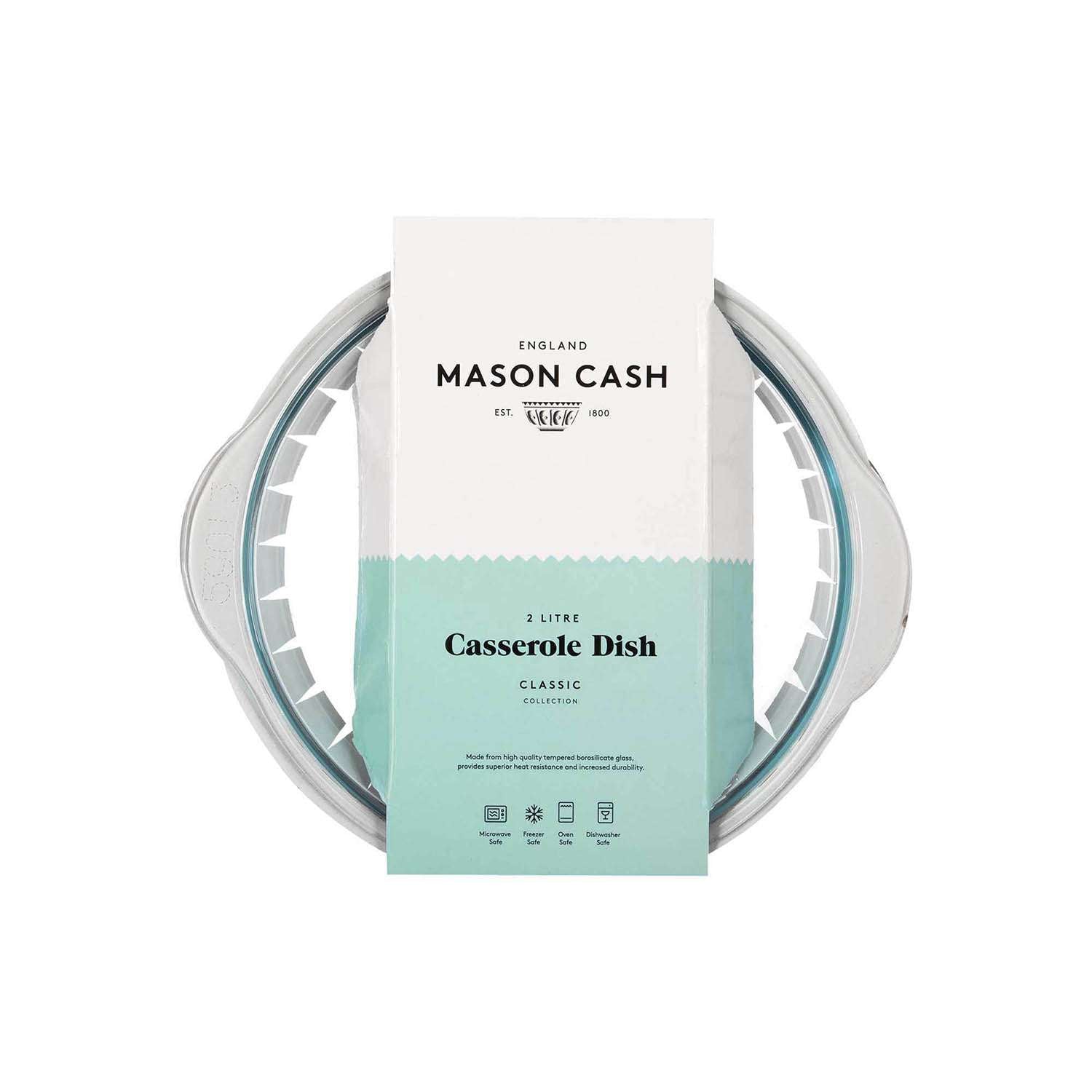 MASON CASH | Auflaufform, rechteck, CLASSIC, klar