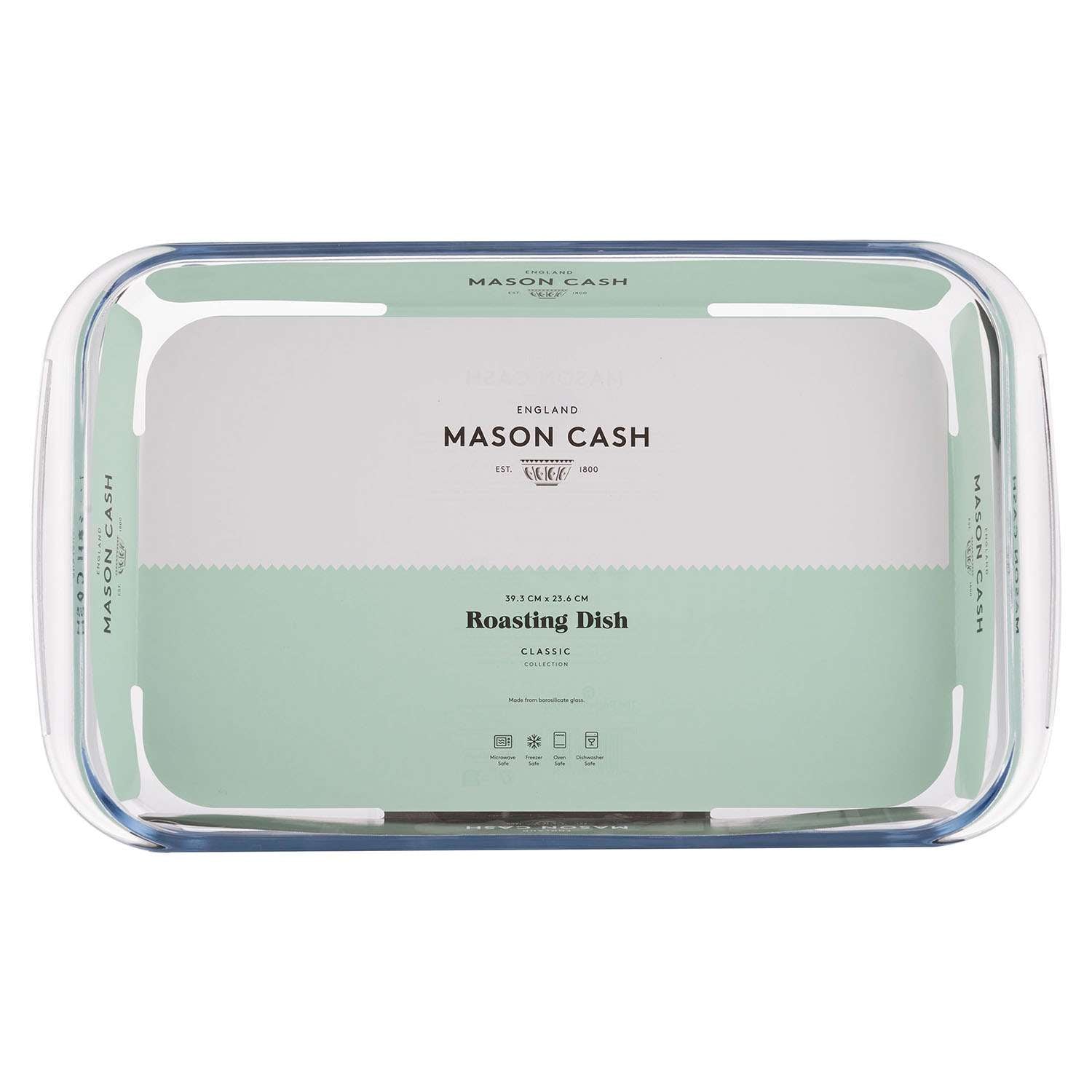 MASON CASH | Auflaufform, rechteck, CLASSIC, klar
