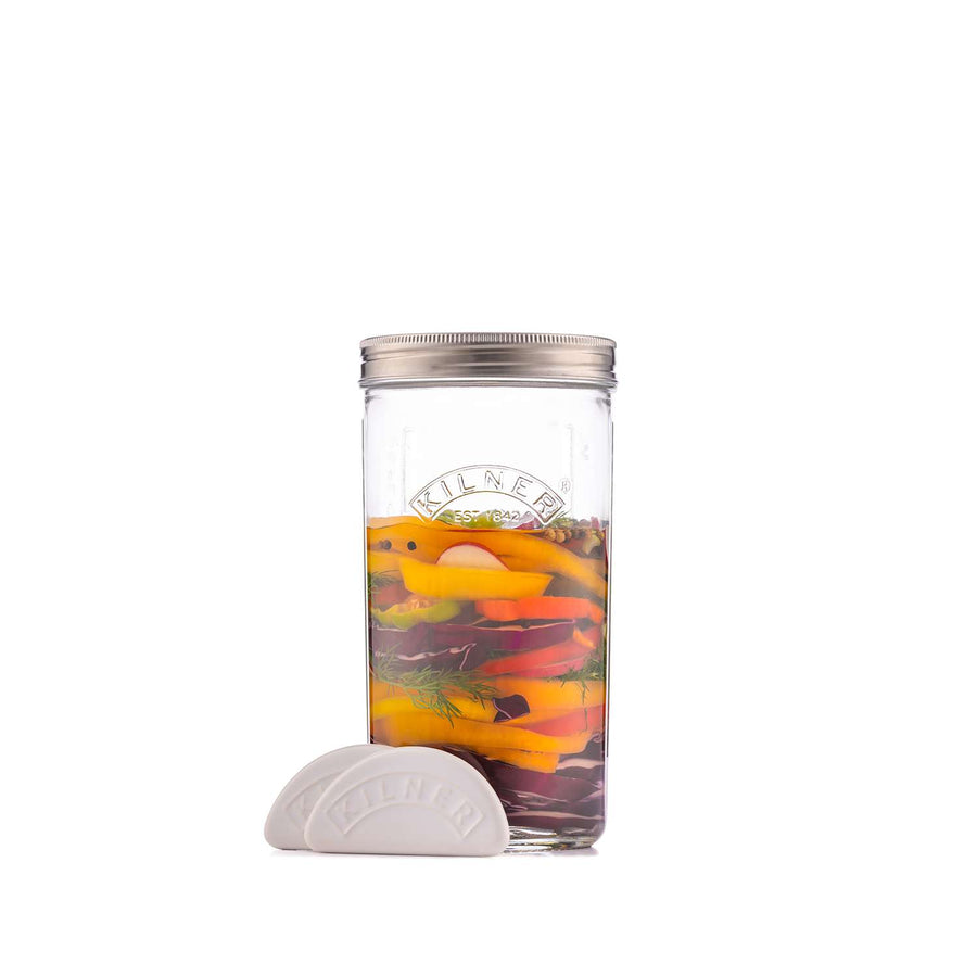 KILNER | Fermentierglas, klein, FERMENTIER, klar, s