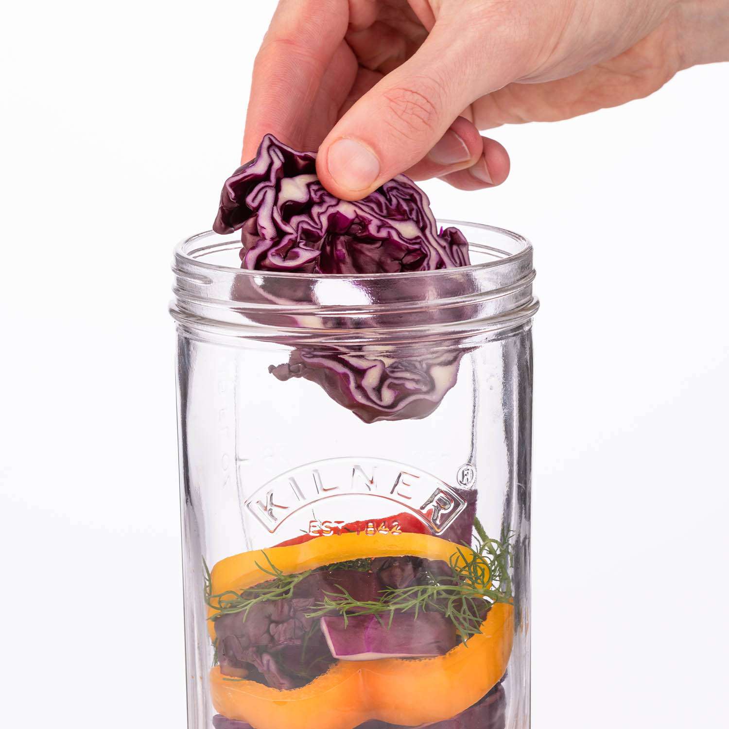 KILNER | Fermentierglas, klein, FERMENTIER, klar, s