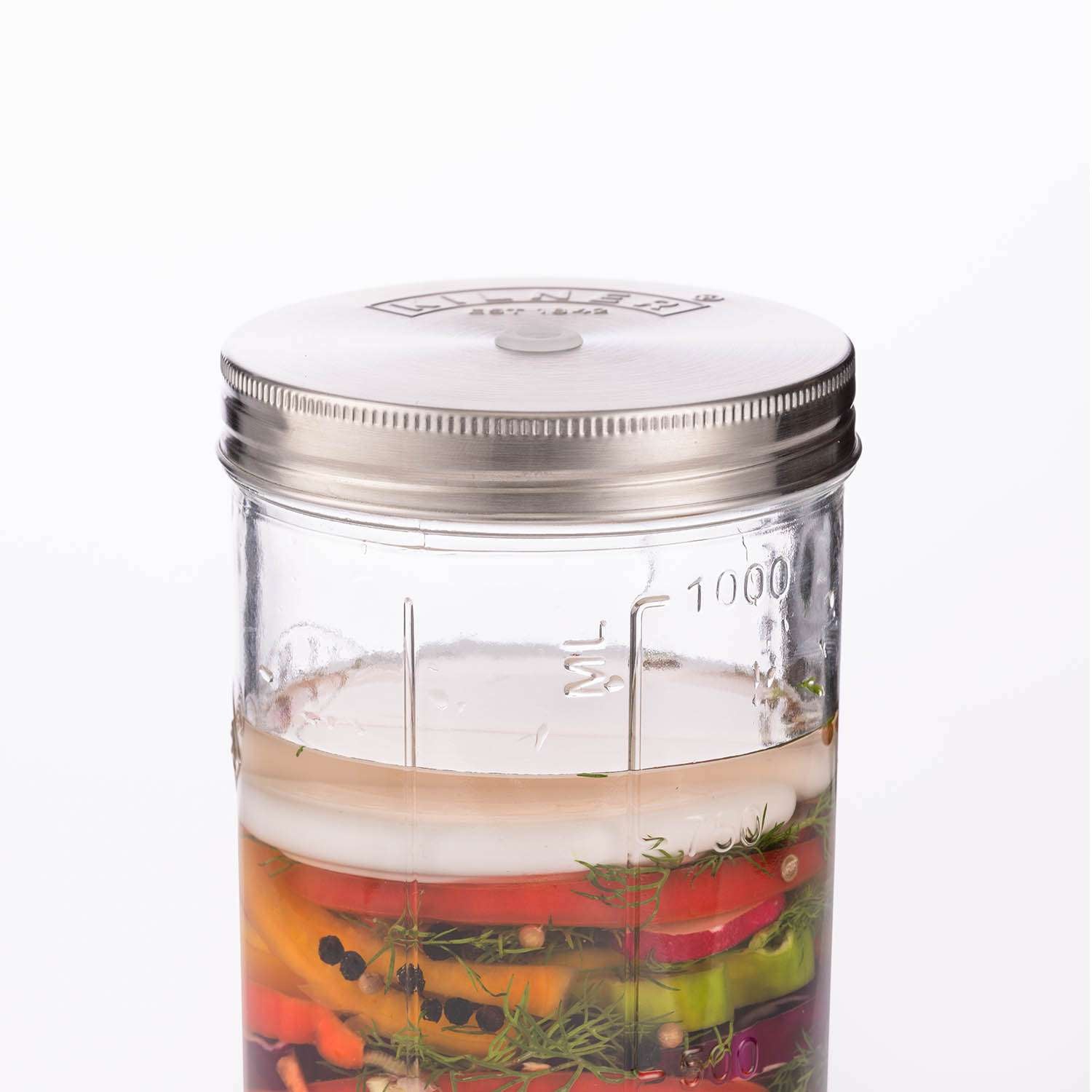 KILNER | Fermentierglas, klein, FERMENTIER, klar, s