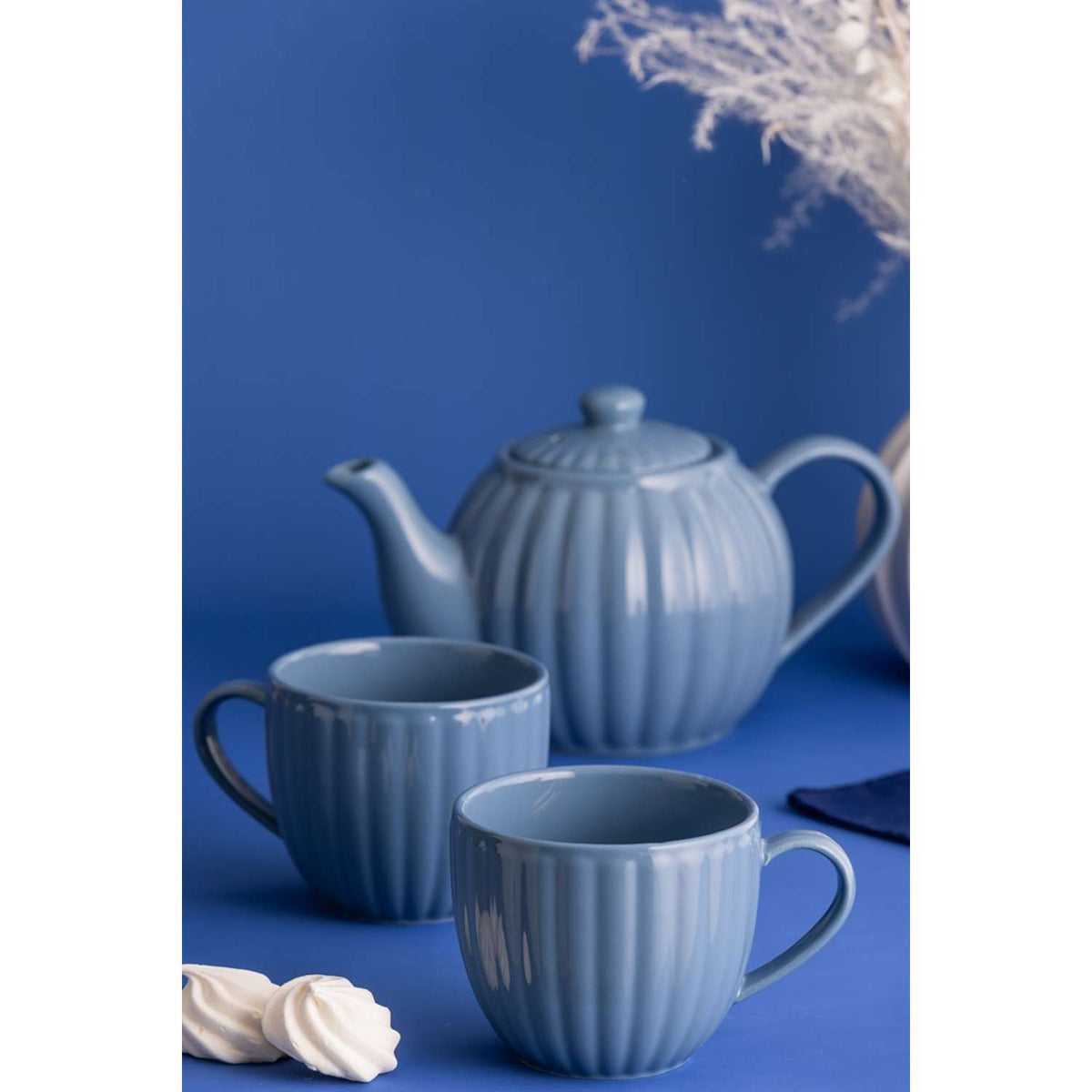 PRICE & KENSINGTON, Tasse, LUXE, blau, 460 ML