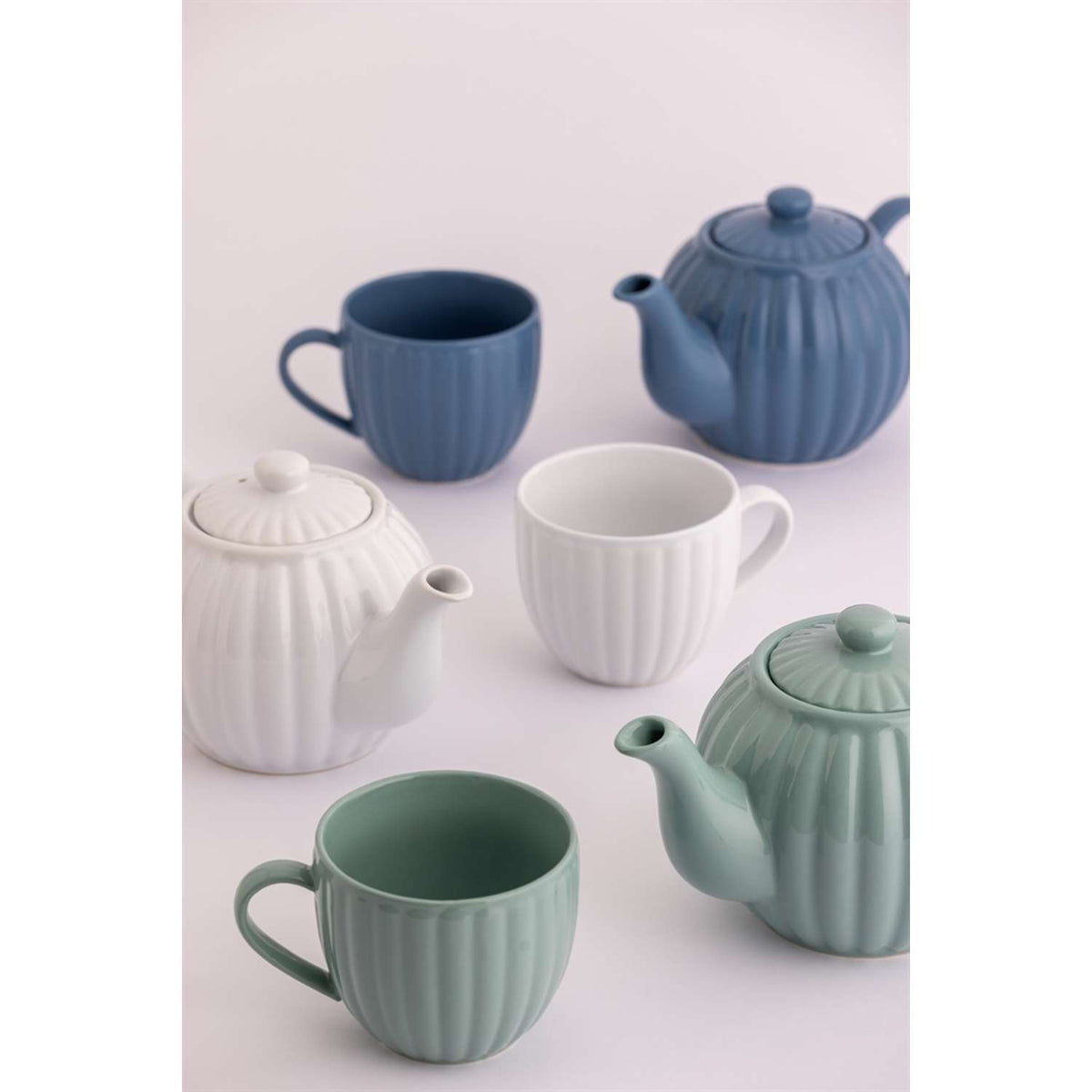 PRICE & KENSINGTON, Tasse, LUXE, blau, 460 ML