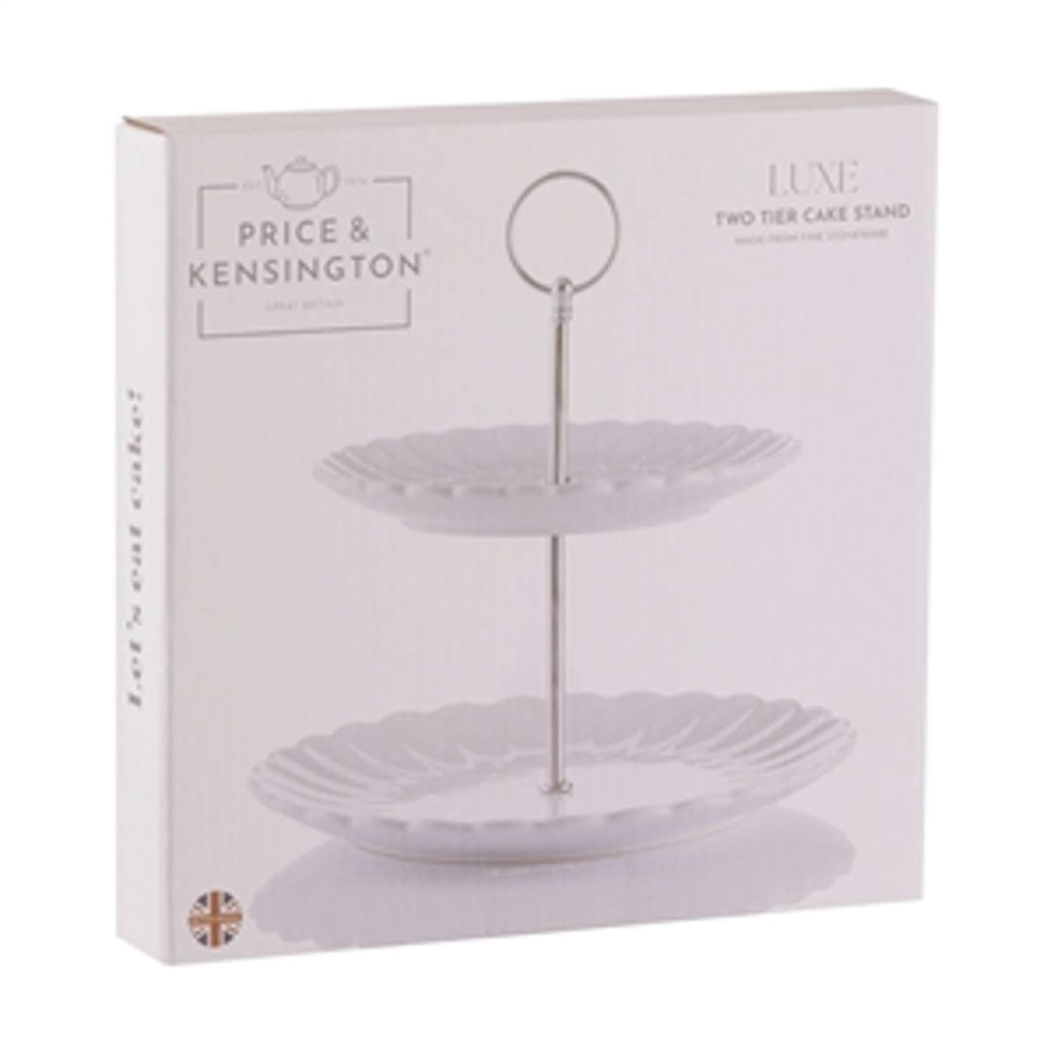 PRICE & KENSINGTON, Keks-Etagére, LUXE, weiß