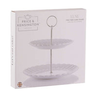 PRICE & KENSINGTON, Keks-Etagére, LUXE, weiß