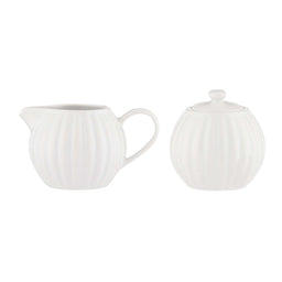 PRICE & KENSINGTON, Milch und Zucker Set, LUXE, weiß