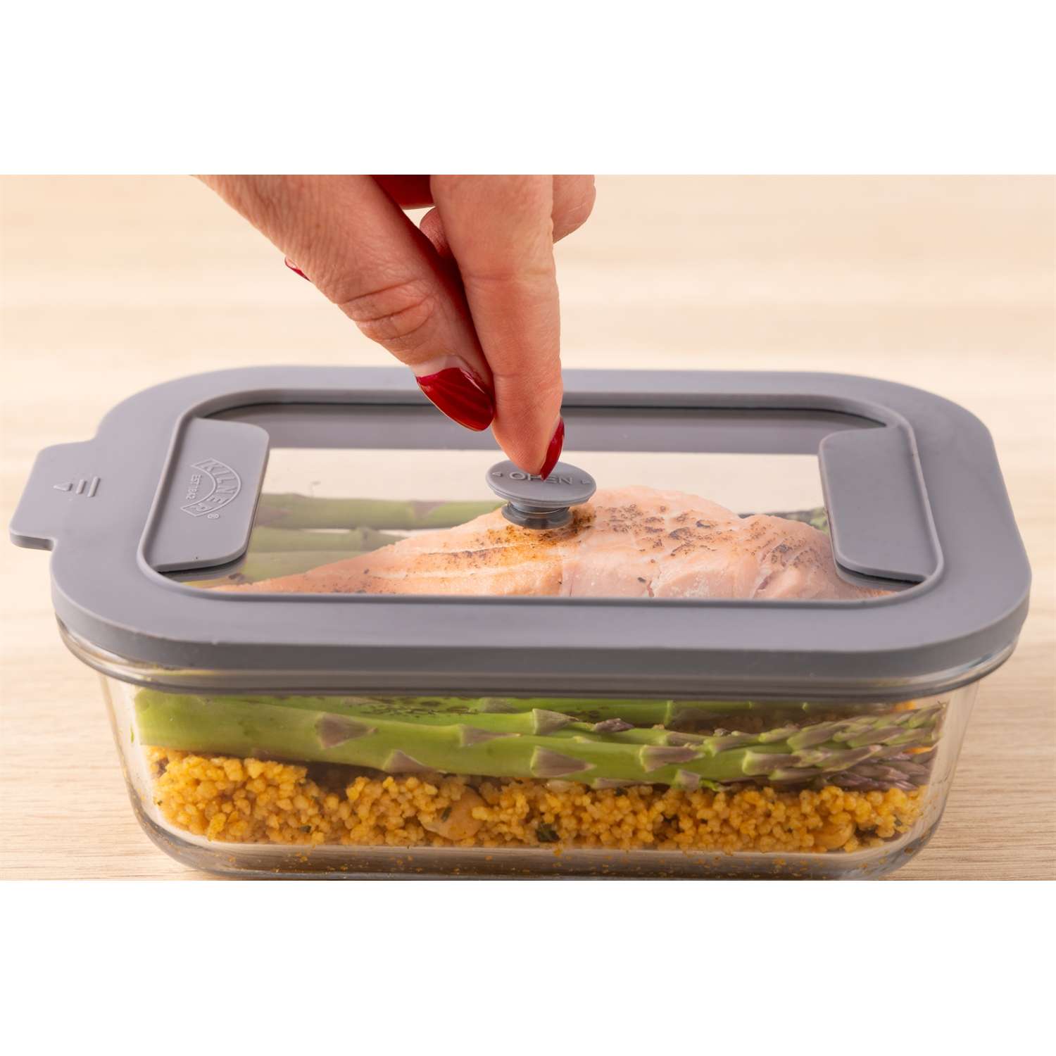 KILNER | Emailledosen, FRESH STORAGE, klar