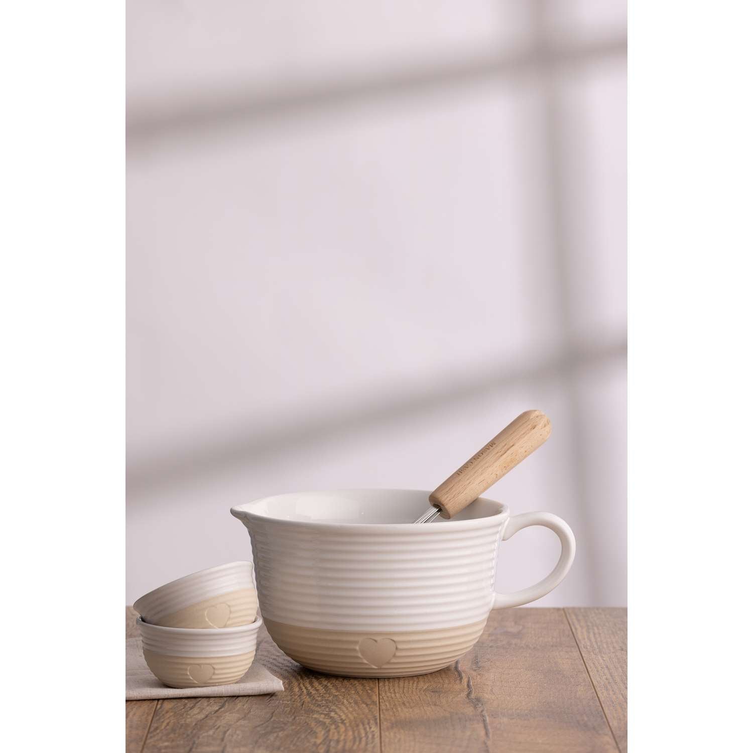 MASON CASH | Rührschüssel, RUSTIC CHARM, beige, 20 cm