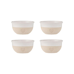 MASON CASH | Schüssel, 4er-Set, RUSTIC CHARM, beige