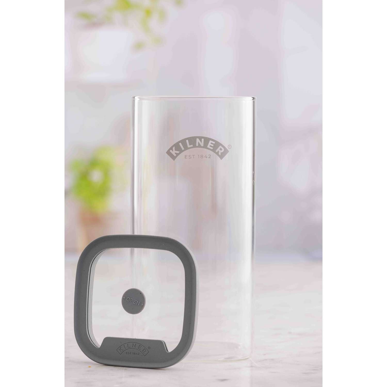 KILNER | Vorratsglas, QUADRATISCH, klar