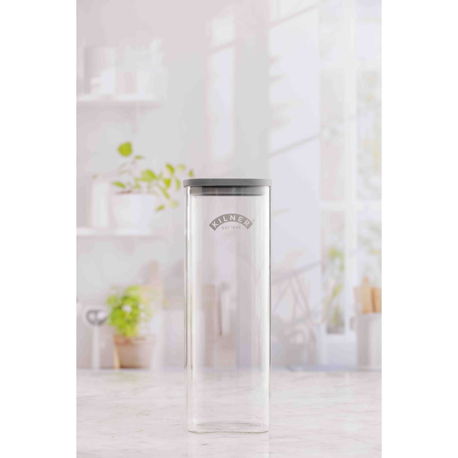 KILNER | Vorratsglas, QUADRATISCH, klar