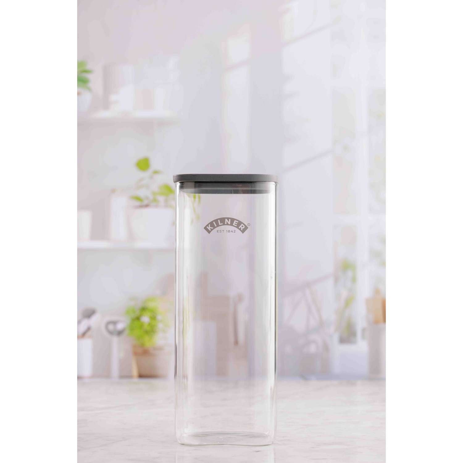 KILNER | Vorratsglas, QUADRATISCH, klar