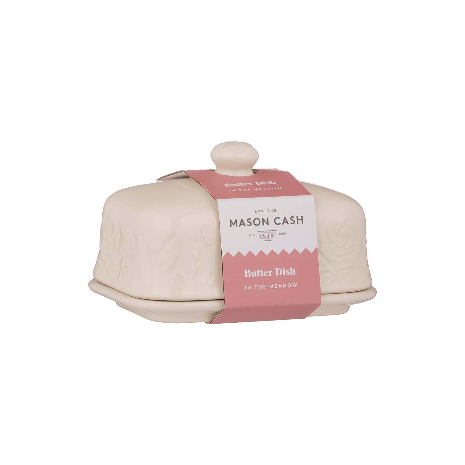 MASON CASH | Butterdose, IN THE MEADOW, weiß