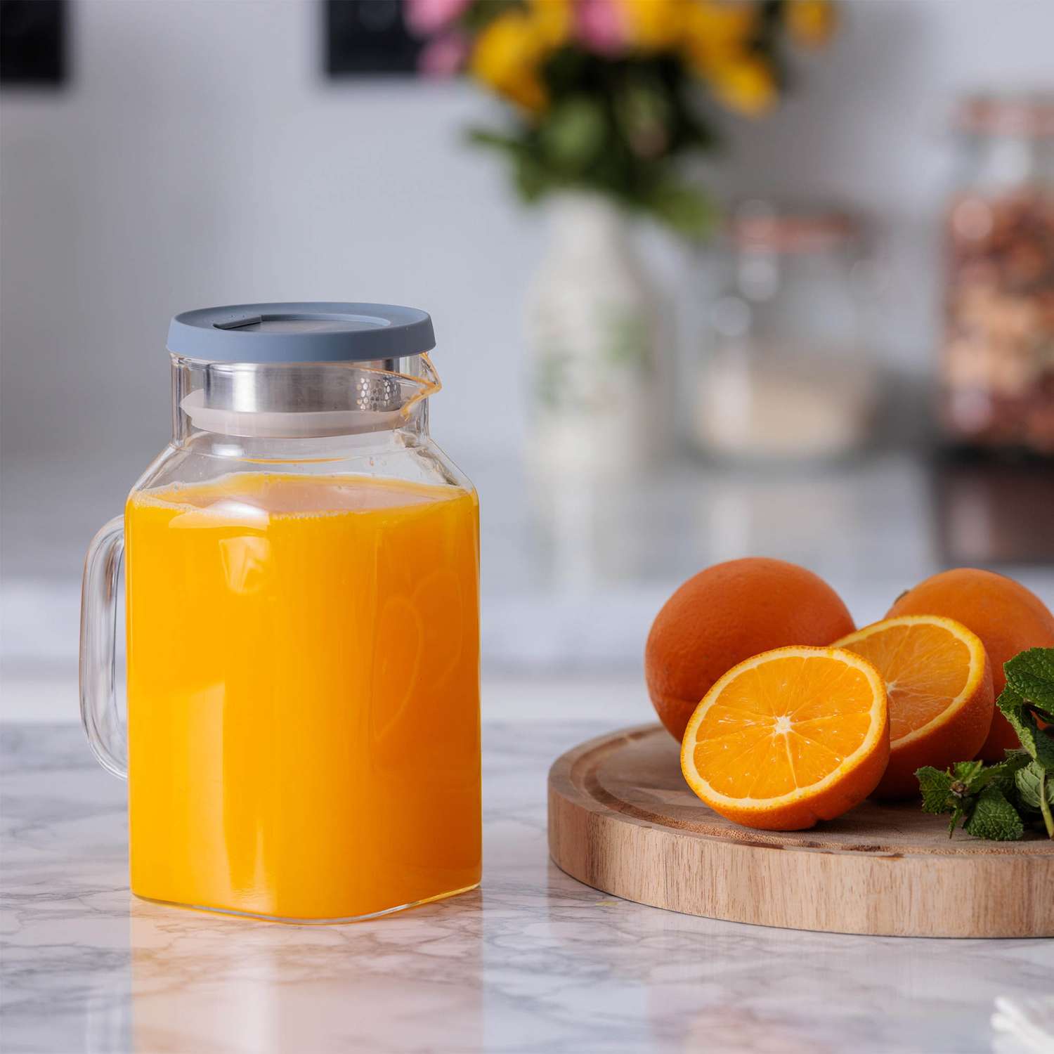 KILNER | Glaskrug, klar, 1,2 L